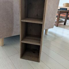 木製三段シェルフ