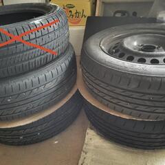 ホンダ純正ホイール 6ｊ-15 100/4穴 ブリジストン185...