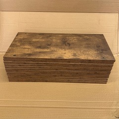 木目板　再生材　DIY 棚板などにいかがでしょうか