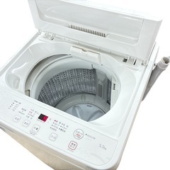 美品  2023年製　RORO ヤマダ電機　YWM-T55LW 全自動電気洗濯機 YAMADA 容量5.5kg 最終値下げ‼️ の画像