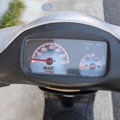 【動画あり】レッツ２　スズキ　原付バイク　２スト　CA1PAの画像