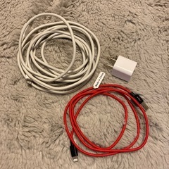 USB充電機アダプター&ケーブル② 