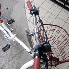 ギア付折り畳み自転車の画像
