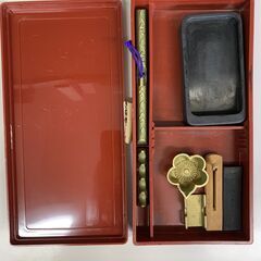硯と墨のセットです。2セットあります。の画像