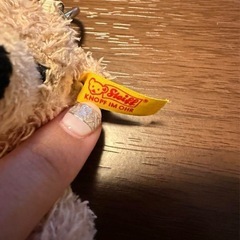 くまのぬいぐるみキーホルダーの画像