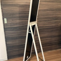 ホワイト　姿見 全身鏡の画像