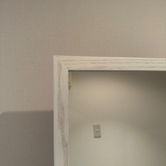 【ニトリ】姿見ホワイトカラーの画像