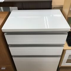★ジモティ割あり★  キッチン収納 ホワイト H86×W60×D...
