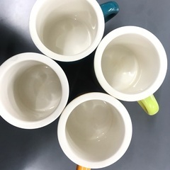 コップ　マグカップ小　4色　陶器の画像