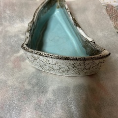 陶器　水盤　生け花の画像