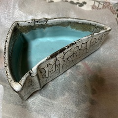 陶器　水盤　生け花