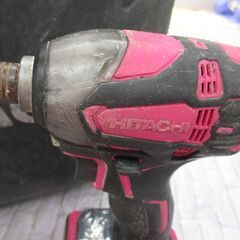 日立 WH14DDL2 インパクトドライバ 14.4V バッテリー×1 充電器 中古品【ハンズクラフト宜野湾店】の画像