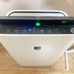 【5/9まで】シャープ 加湿空気清浄機・加湿器  KC-F50-W