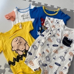 ベビー服　スヌーピー　トムとジェリー　の画像