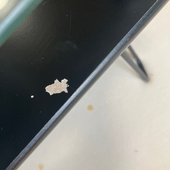 折りたたみガラステーブルの画像