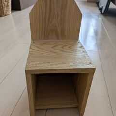 ミニサイズ木製いす型BOX