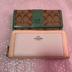coach長財布2個