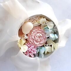 ソープカービング（石鹸の彫刻）でハートを作りましょう　販売に向けての指導有りの画像