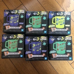 スプラトゥーンマグカップ6点色違いで