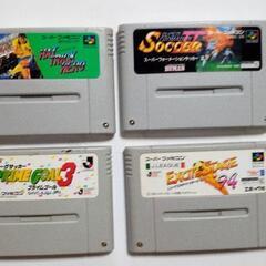 SFCソフトのみサッカー Jリーグ94 PRIM3他★4種類動作...