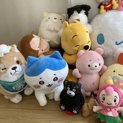 ぬいぐるみ　たくさん　まとめ売りの画像