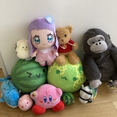 ぬいぐるみ　たくさん　まとめ売りの画像