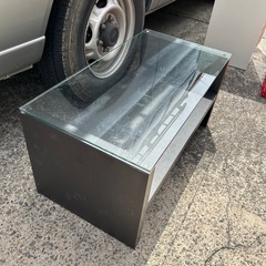 ガラス天板センターテーブルの画像