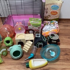 ペット　ハムスター　飼育用品　まとめの画像