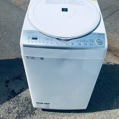 🌸シャープ　電気洗濯乾燥機 ES-TX8C-W