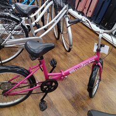 ★ジモティ割あり★  自転車 20インチ ピンク クリーニング済み MT4334の画像