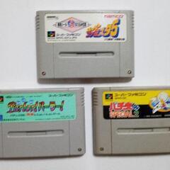 SFCソフトのみ パチンコ　ファミスタ５他★3種類動作未確認のた...