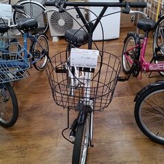 ★ジモティ割あり★  自転車 20インチ ホワイト クリーニング...