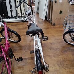 ★ジモティ割あり★  自転車 20インチ ホワイト クリーニング済み MT4335の画像