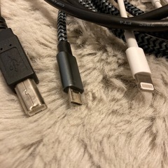 USBケーブル３本の画像