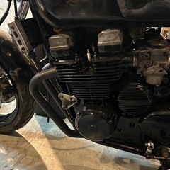 xjr400 4HM 現在不動です！エンジン、ホイール塗りたての画像