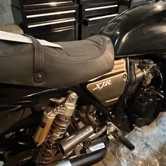 xjr400 4HM 現在不動です！エンジン、ホイール塗りたての画像