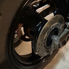 xjr400 4HM 現在不動です！エンジン、ホイール塗りたての画像