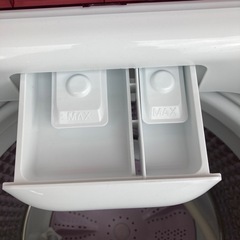 Haier JW-U55HK 5.5kg 22年製 美品 ハイアール ピンクの画像