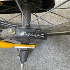 キッズ自転車の画像