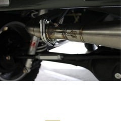 ジムニーJB23ショートマフラー　メガホンタイプの画像