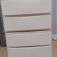 ニトリ プラスチック引出し 2段×2個セット