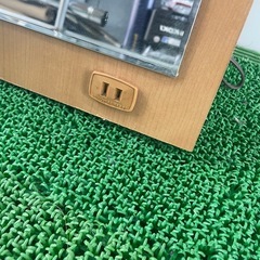 鏡　コンセント付の画像