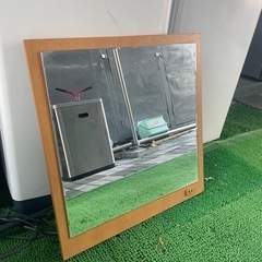 鏡　コンセント付
