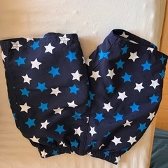 水着　120サイズ  紺色　星柄　男の子