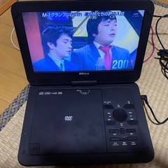 【ジャンク】ポータブルDVDプレイヤーの画像