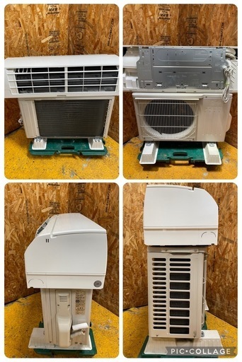 C(7218) 三菱 ルームエアコン 2021年製 MSZ-GV2821-W 2.8kw 10畳程度 9㎏ リモコン 直接引き取り歓迎 大阪 中古