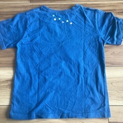 BEAMS mini キッズ Tシャツ 130 ダイナソー 恐竜 ネイビーの画像
