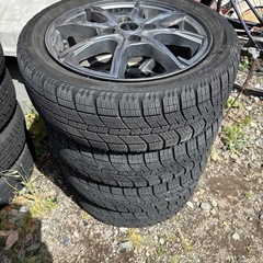 165\55R 14スタッドレスタイヤ、アルミホイールセット