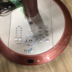 ユーイング DCリビング扇風機 リモコン付き 可変制翼 UF-DTS30H 2015年製の画像