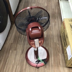 ユーイング DCリビング扇風機 リモコン付き 可変制翼 UF-DTS30H 2015年製の画像